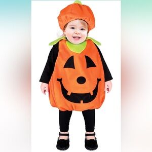 Pumpkin costume for toddler